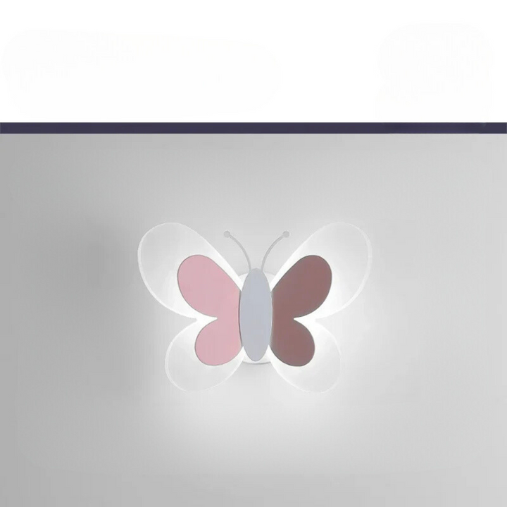 Éclat Aérien™ – Lampe Murale LED Style Papillon