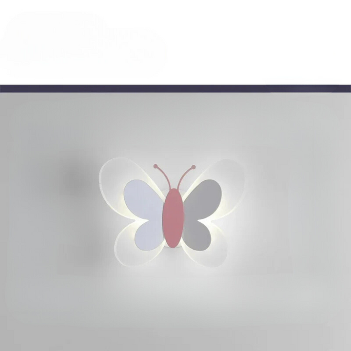 Éclat Aérien™ – Lampe Murale LED Style Papillon