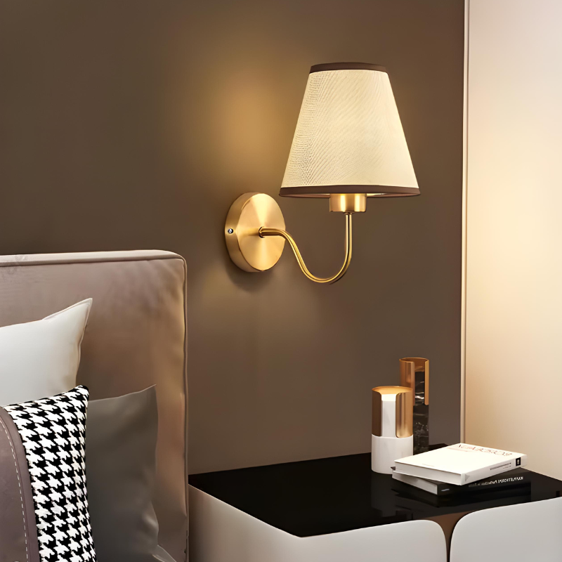 ScandiSoft™ – Éclairage Mural Scandinave en Lin Naturel
