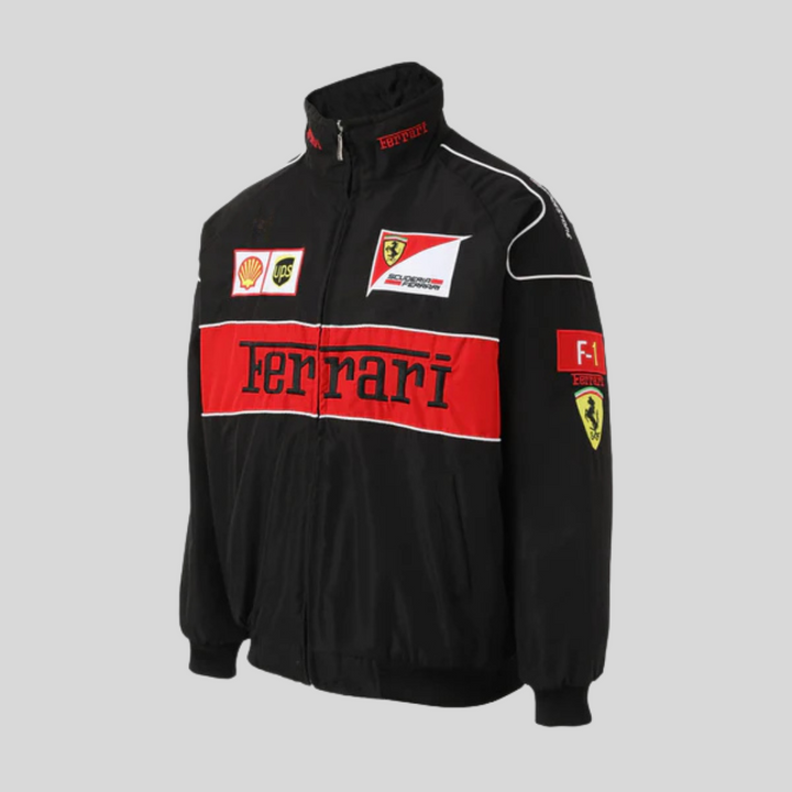 ScuderiaRetro™ – Veste Racing Classique Ferrari Style Années 90