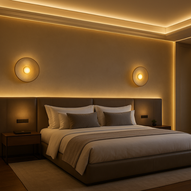 LumiRétro™ – Applique Murale Ronde au Charme Nordique