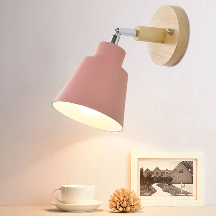 Luminordik™ – Éclairage Mural Bois Naturel & Pratique