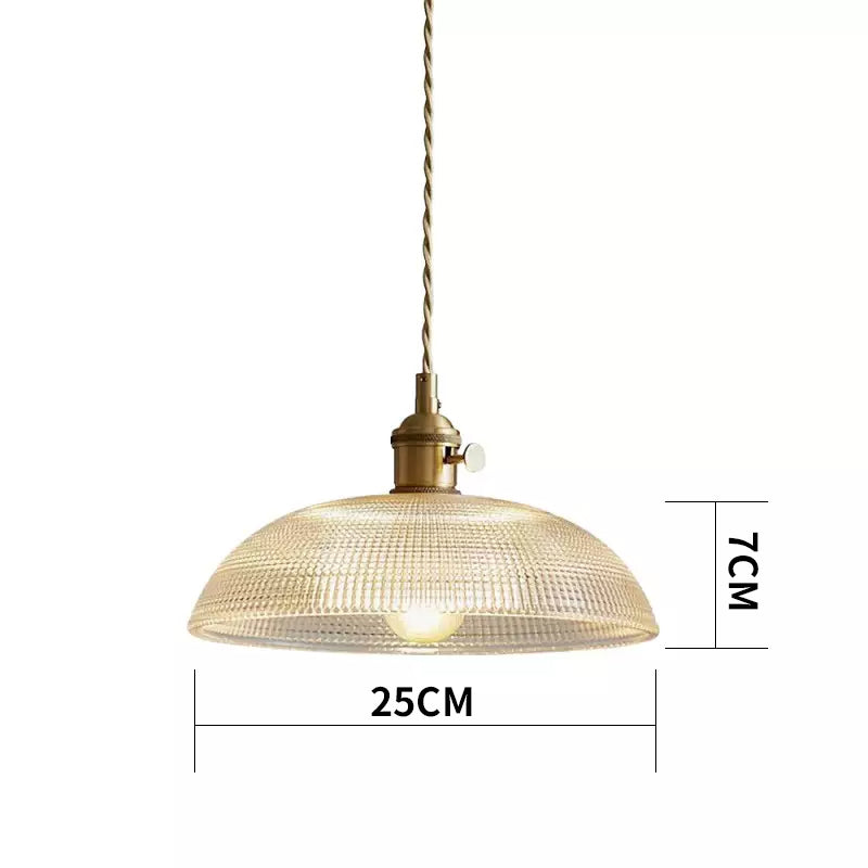 VerreBol™ – Suspension Moderne en Verre Forme Coupelle