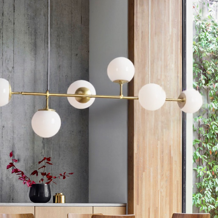 ÉclatSphère™ – Lampe Pendante Moderne en Forme d’Orbe