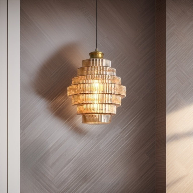 Clartis™ – Suspension Élégante au Design Verrier