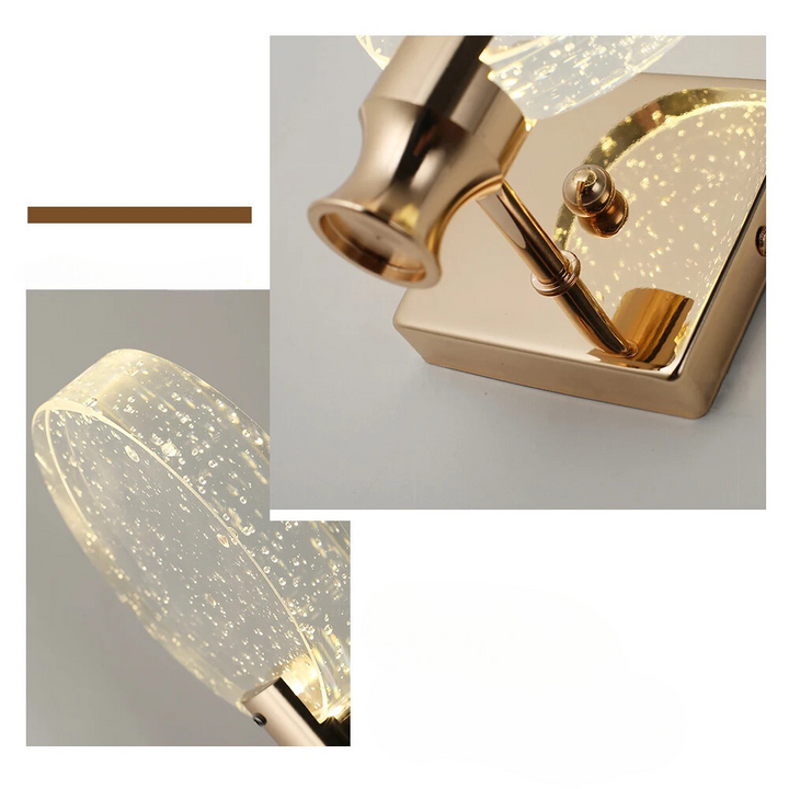 Éclat Pur™ – Applique Contemporaine en Cristal