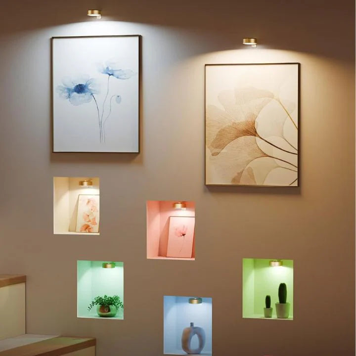 ArtéGlow™ – Éclairage LED Aimanté pour Tableaux