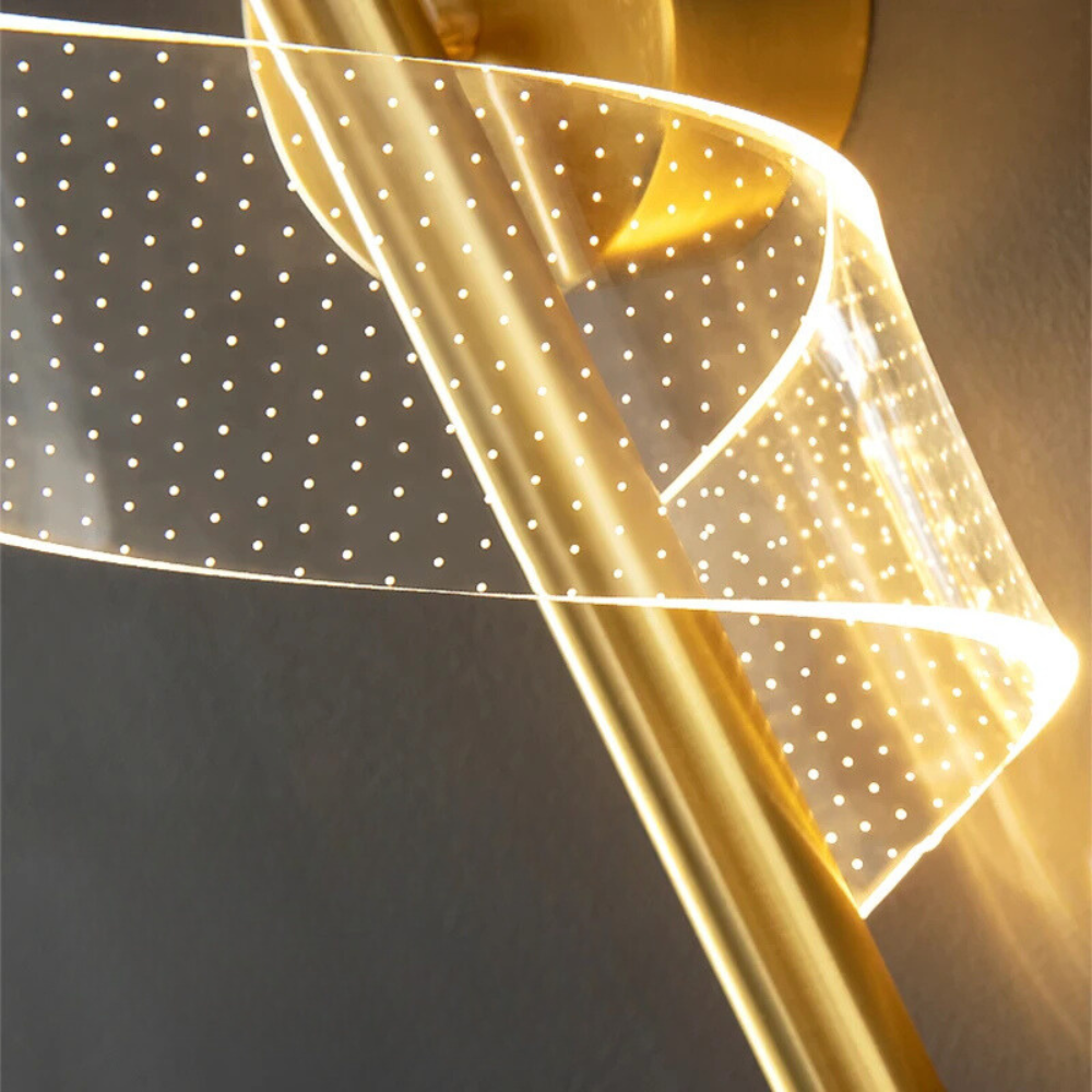 AuroraTwist™ – Applique LED Ajustable Scandinave
