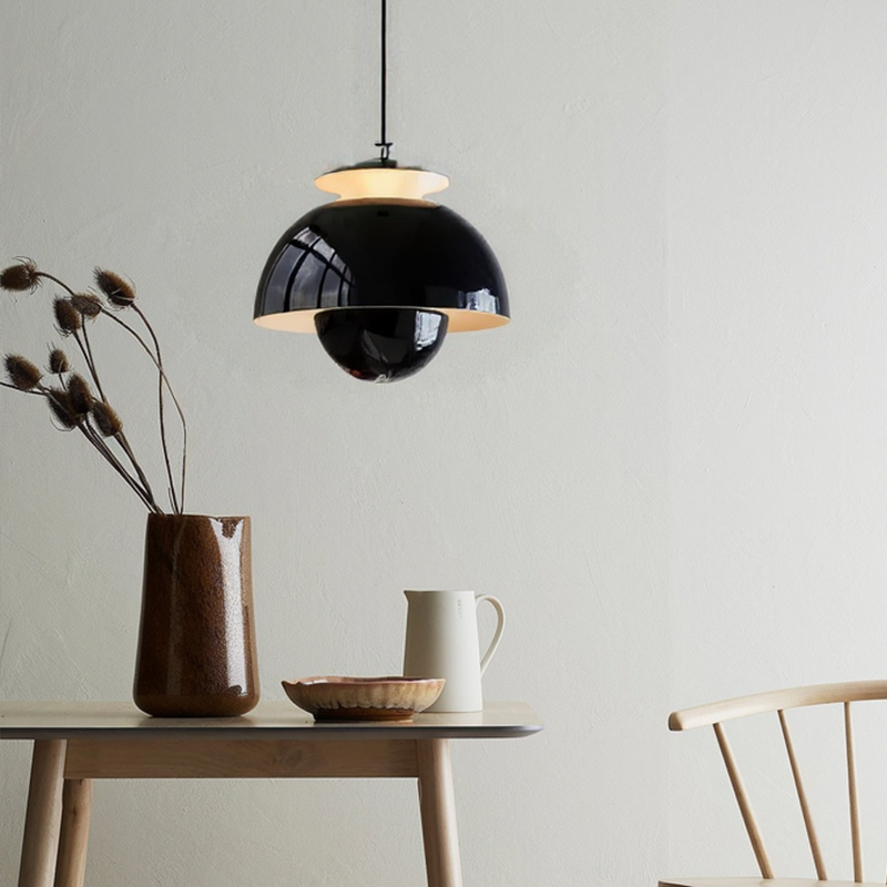 LumiBourgeon™ – Lustre Créatif au Design Floral Rétro