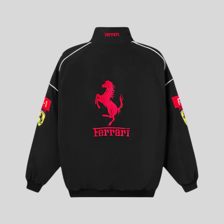 ScuderiaRetro™ – Veste Racing Classique Ferrari Style Années 90