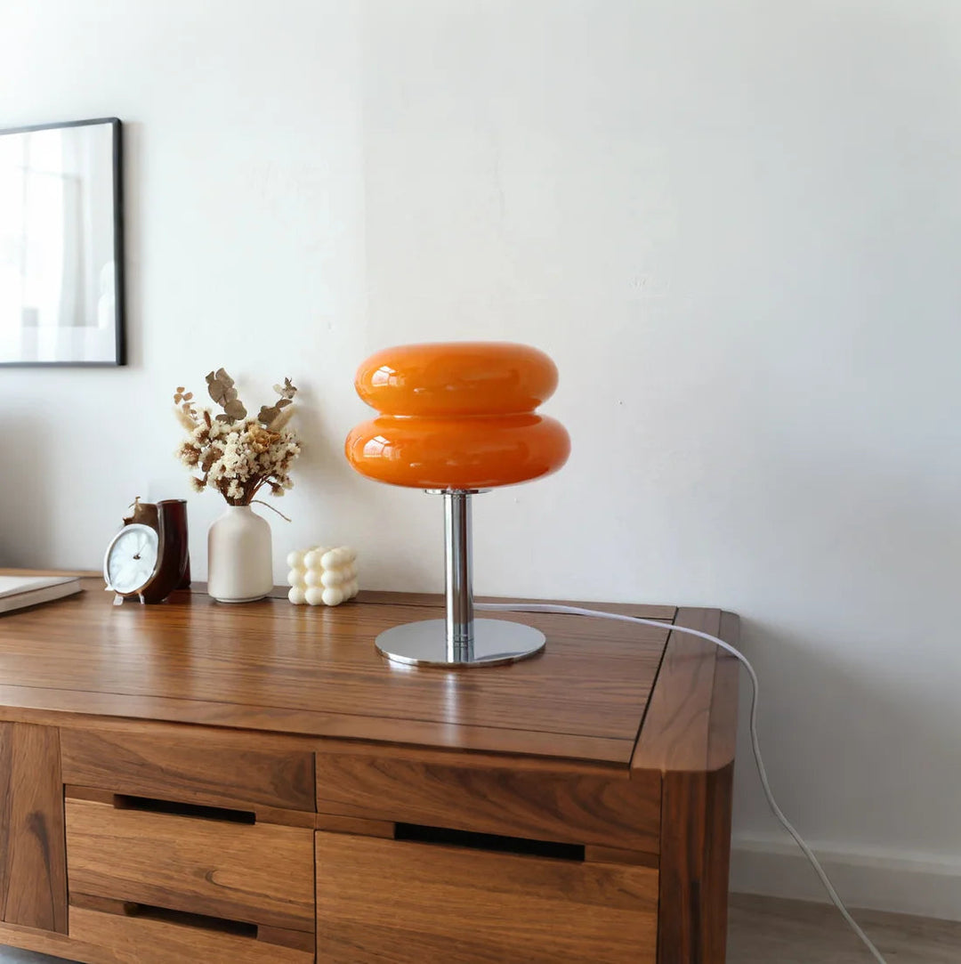 VerreDélice™ – Lampe de Table Chic au Charme Sucré