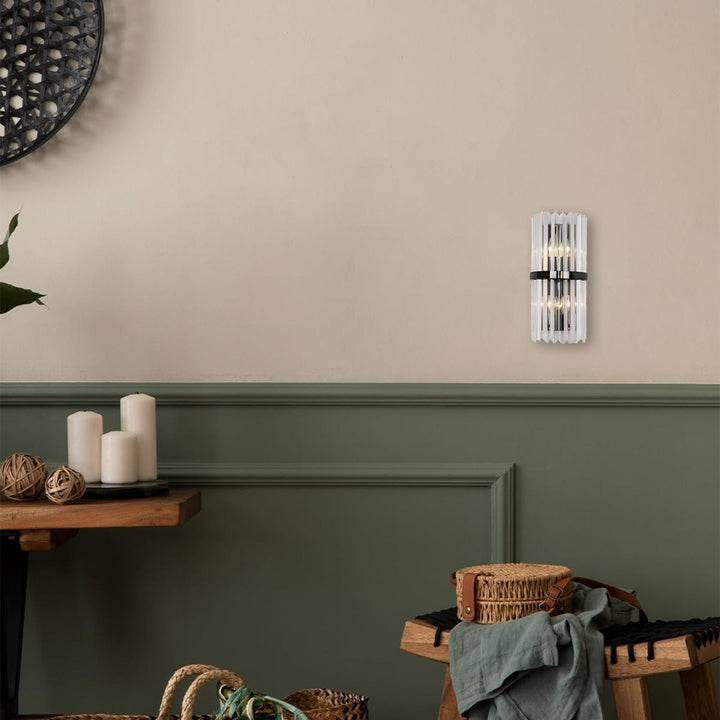Métallure™ – Applique Murale Haut de Gamme au Fini Acier