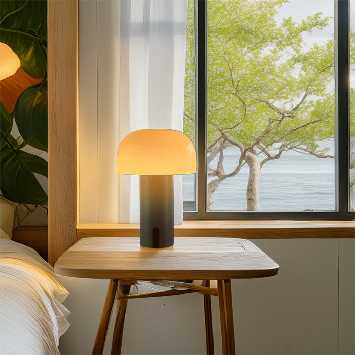 BoisChamp™ – Lampe de Table au Design Champignon