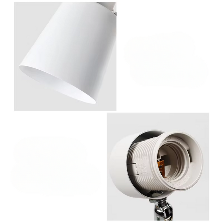 ScandiMétal™ – Lampe Murale LED Design en Fer Épuré