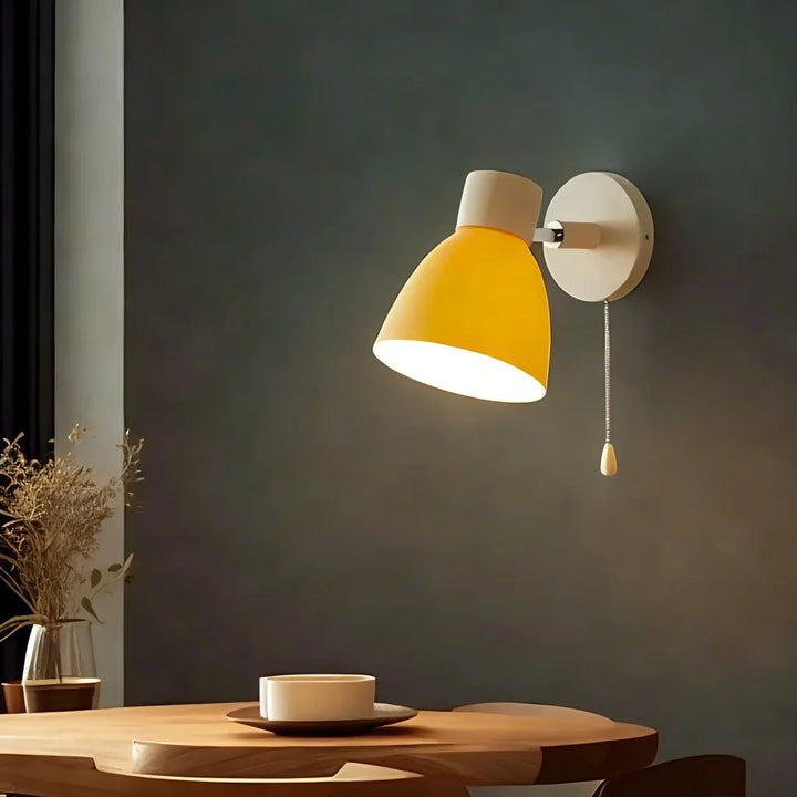 ScandiLuxe™ – Lampe Murale Suspendue Design Naturel