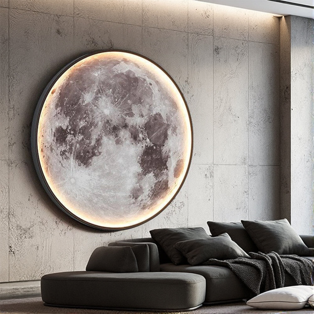 MoonAura™ – Lampe Murale Élégante Forme de Lune