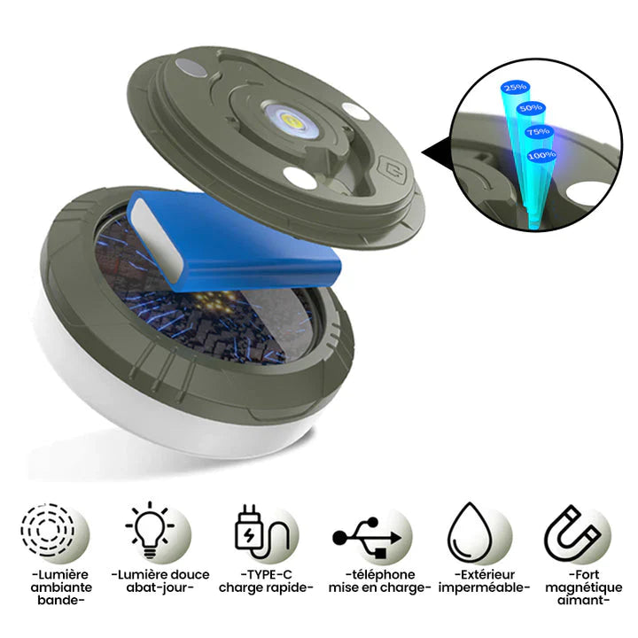 GlowStream™ – Guirlande LED 8M Résistante