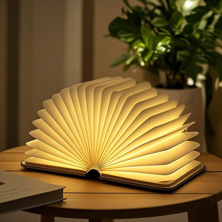 LumiLivre™ – Lampe Livre Pliable à 360° avec LED