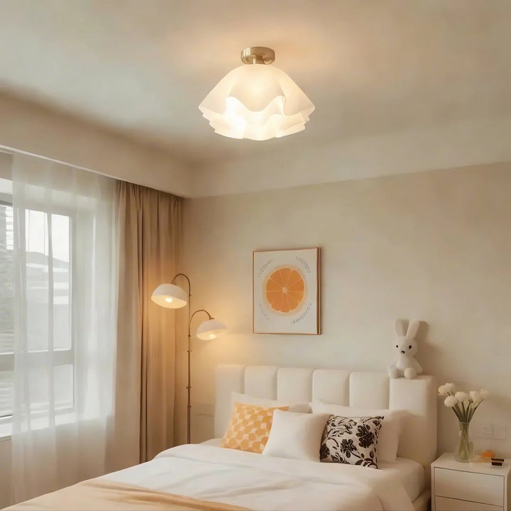 NeigeFleur™ – Luminaire de Plafond Fleur Minimaliste