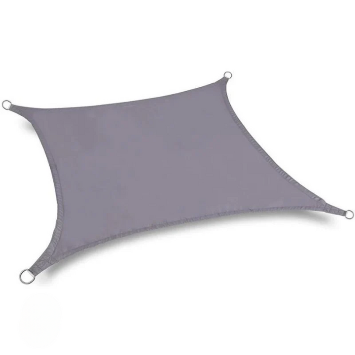SunShade™ – Voile d’Ombre Carrée Gris Neutre