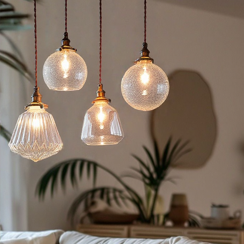 NordéaLux™ – Suspension Design en Verre Cristallin