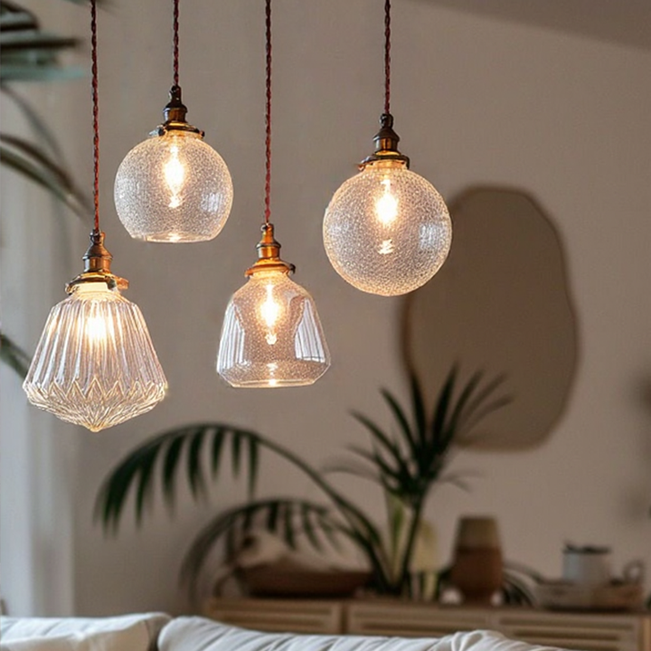 NordéaLux™ – Suspension Design en Verre Cristallin