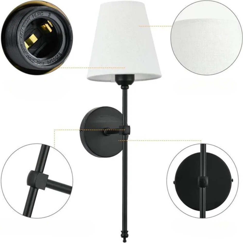 MetroLume™ – Élégance Murale LED à l’Américaine