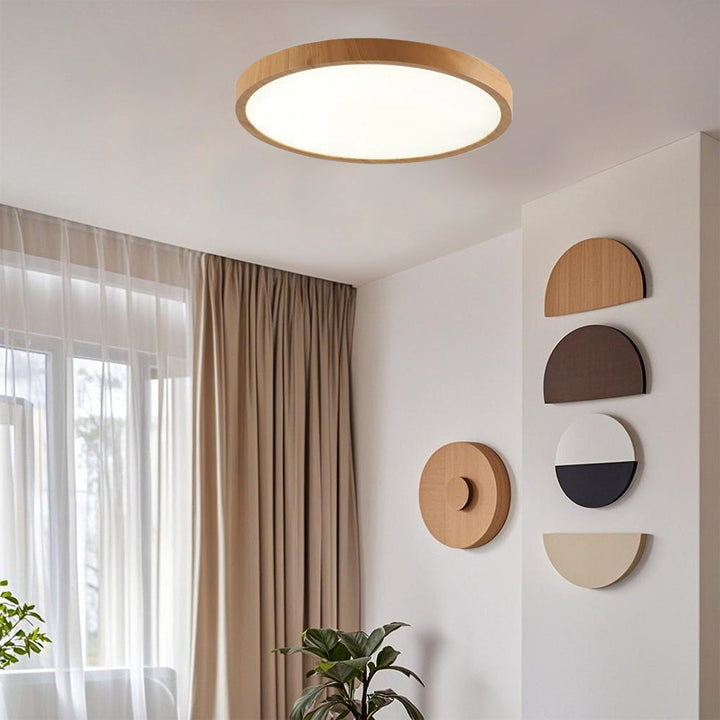 LumiDisq™ – Plafonnier Rond Ultraplat au Design Épuré