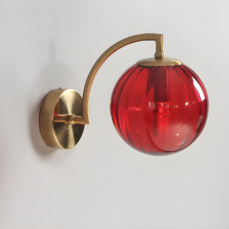 NordiVerre™ – Applique Murale Élégante à Effet Vitrail
