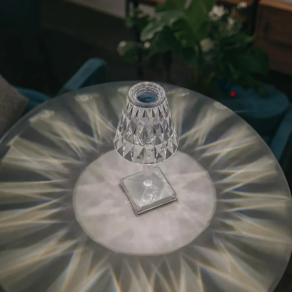 Cristalléa™ – Lampe de Table LED Chic en Cristal