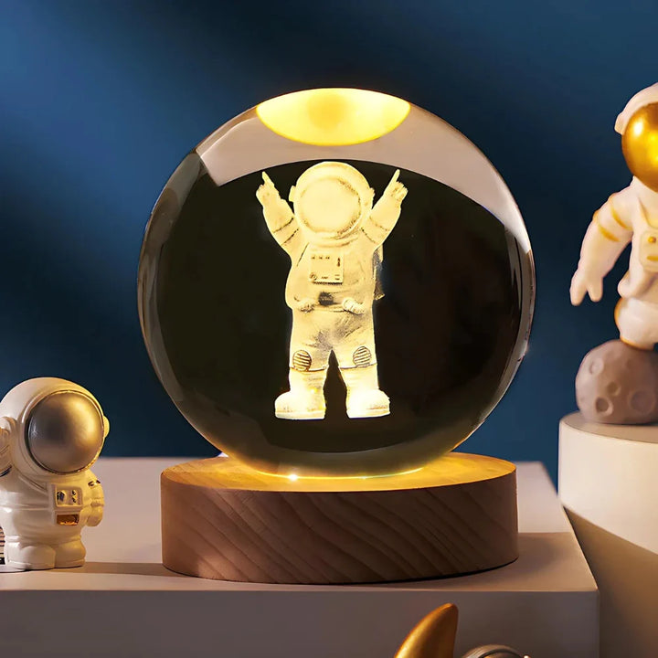 CristalAura™ – Boule de cristal lumineuse