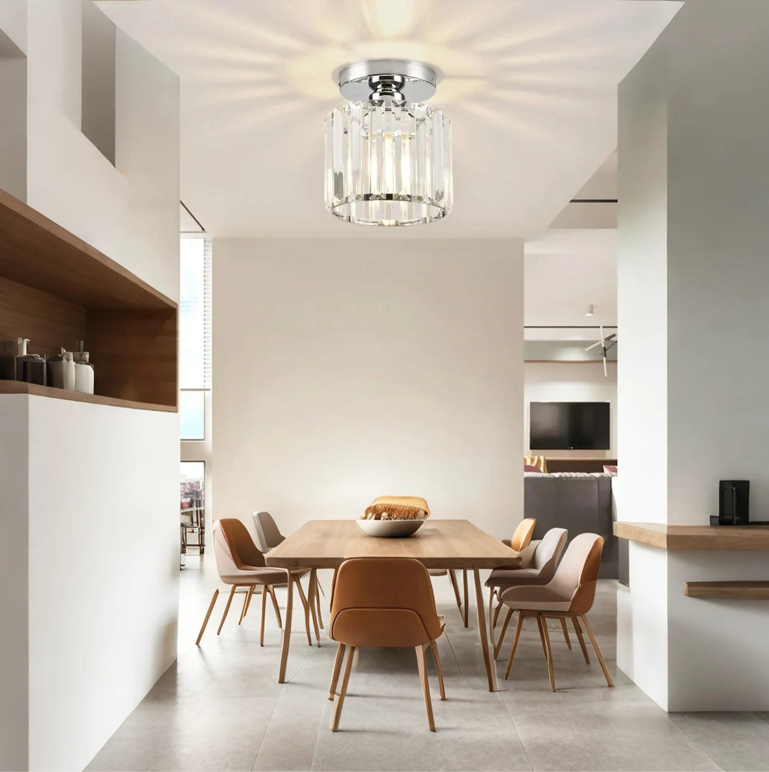 ÉclatBoréal™ – Luminaire de Plafond en Cristal Moderne Nordique