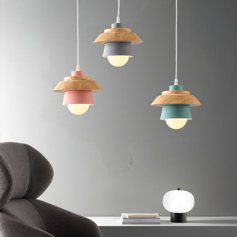 BoisChic™ – Suspension Élégante en Bois Naturel