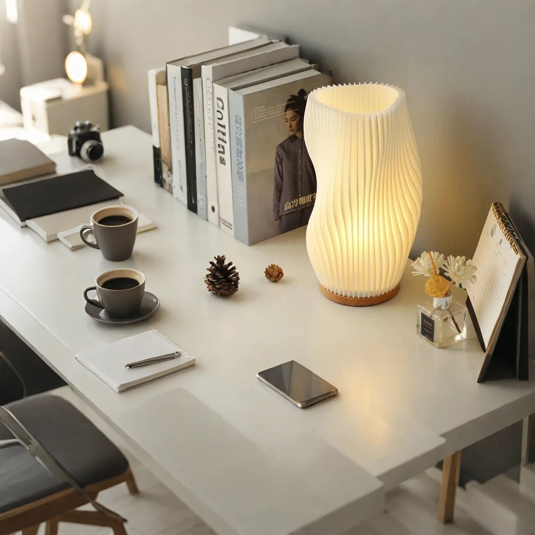 RayonNuit™ – Lampe de Nuit Élégante à Motif Spirale