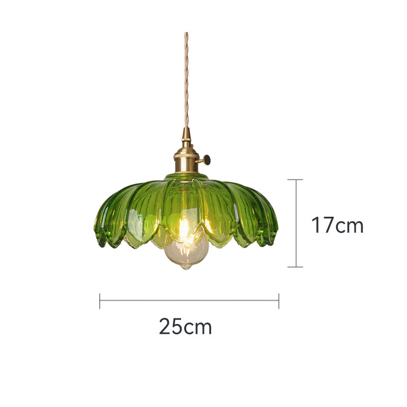 Bloomique™ – Lampe Fleur Contemporaine en Verre Soufflé