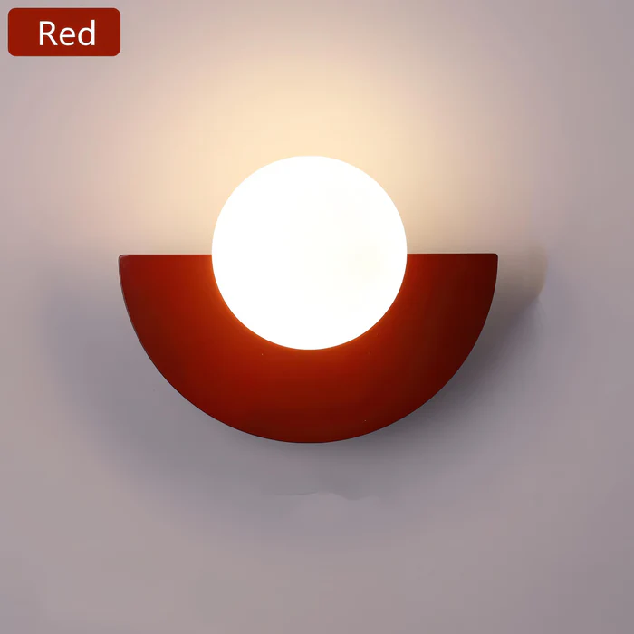 HémisLumi™ – Applique Murale Contemporaine en Demi-Sphère
