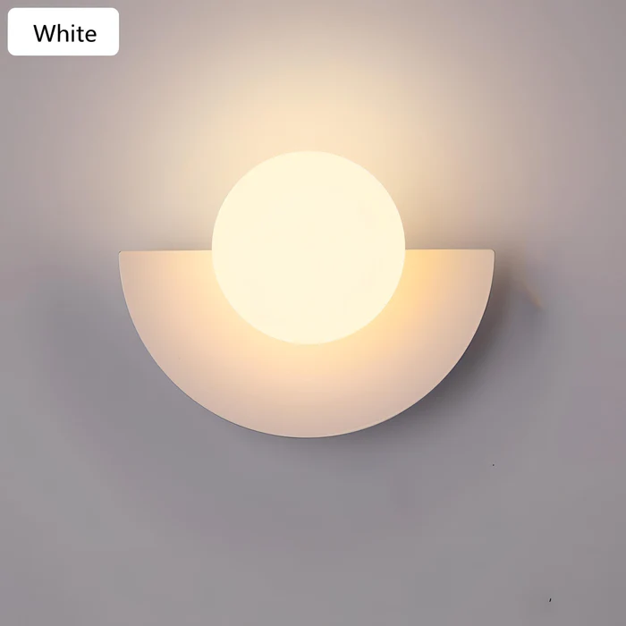 HémisLumi™ – Applique Murale Contemporaine en Demi-Sphère