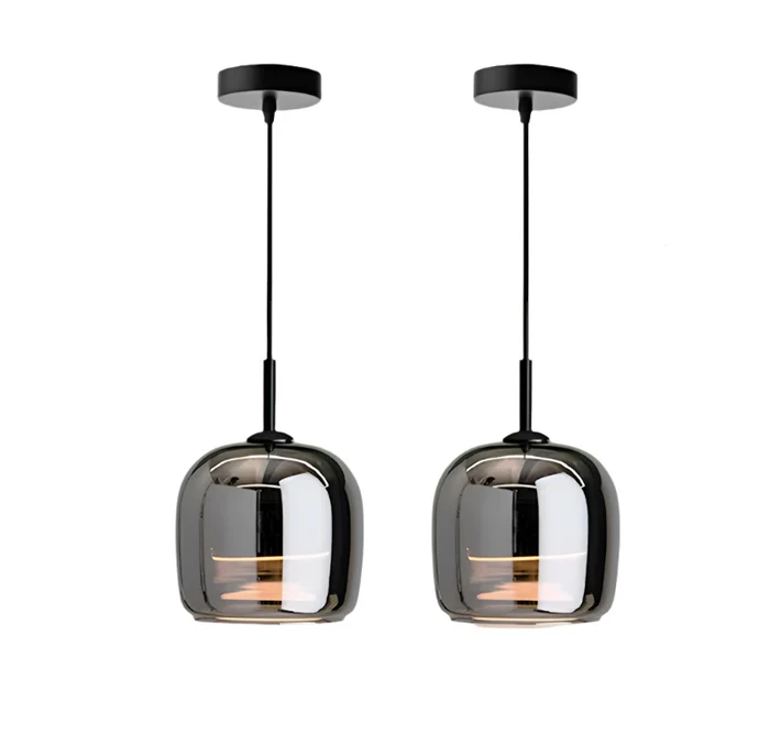NoctaLumi™ – Lampe Pendante Sombre au Design Raffiné