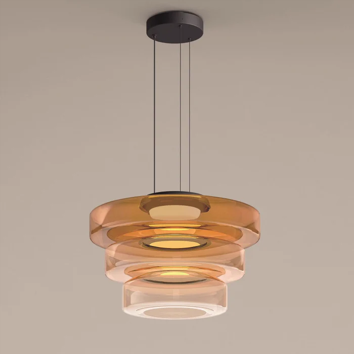 VerreLinéa™ – Suspension Élégante aux Lignes Modernistes