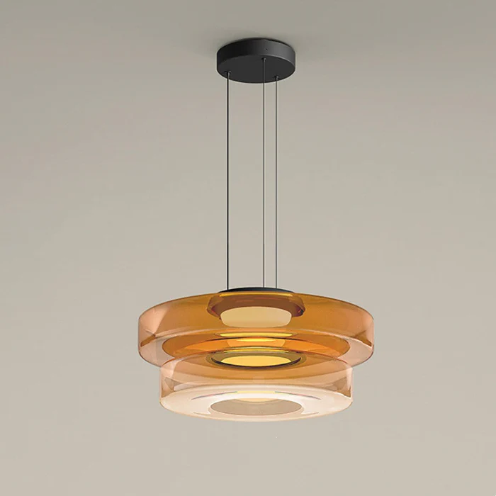 VerreLinéa™ – Suspension Élégante aux Lignes Modernistes