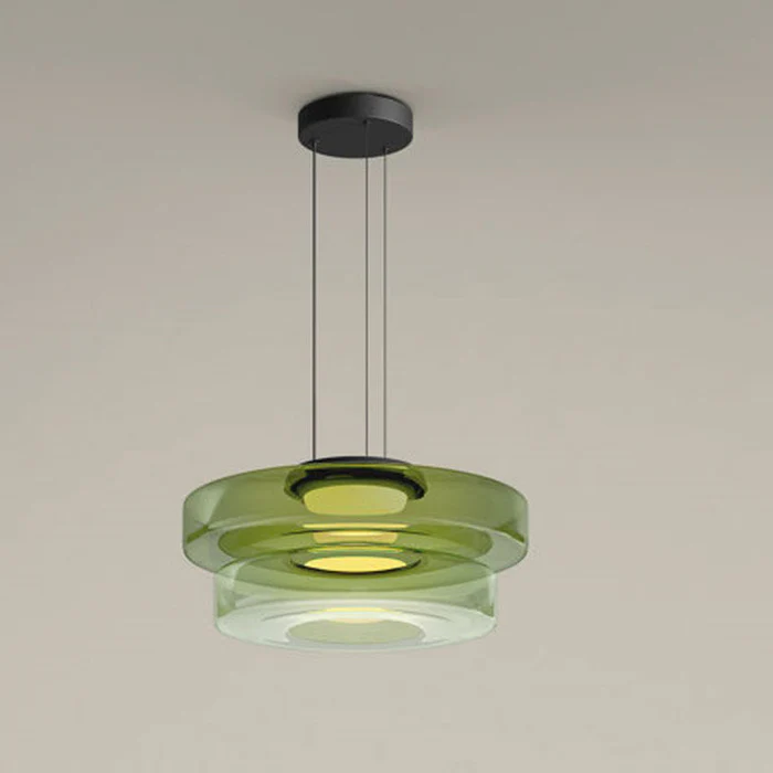 VerreLinéa™ – Suspension Élégante aux Lignes Modernistes