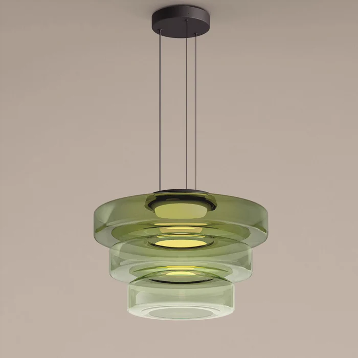 VerreLinéa™ – Suspension Élégante aux Lignes Modernistes