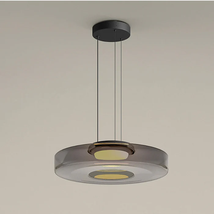 VerreLinéa™ – Suspension Élégante aux Lignes Modernistes