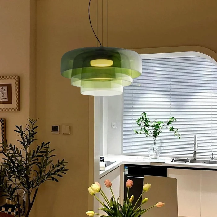 Clairéa™ – Lampes Suspendues en Verre Créatif