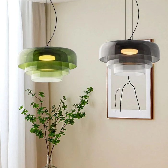 Clairéa™ – Lampes Suspendues en Verre Créatif