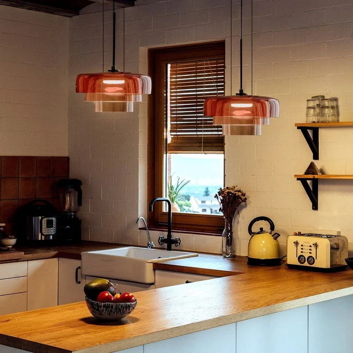 Clairéa™ – Lampes Suspendues en Verre Créatif