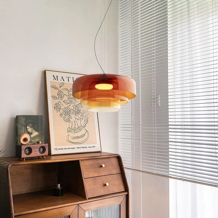 Clairéa™ – Lampes Suspendues en Verre Créatif