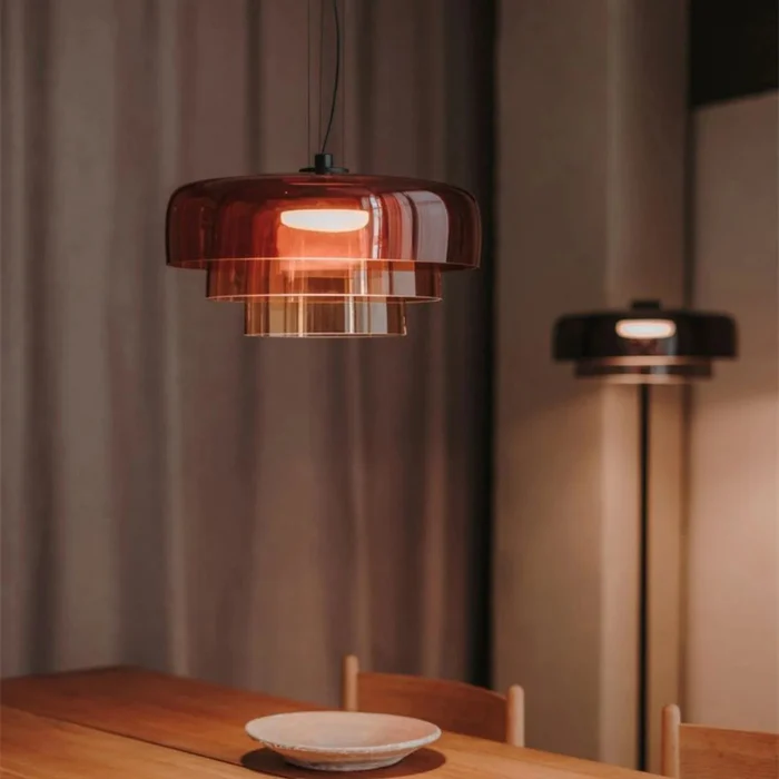 Clairéa™ – Lampes Suspendues en Verre Créatif