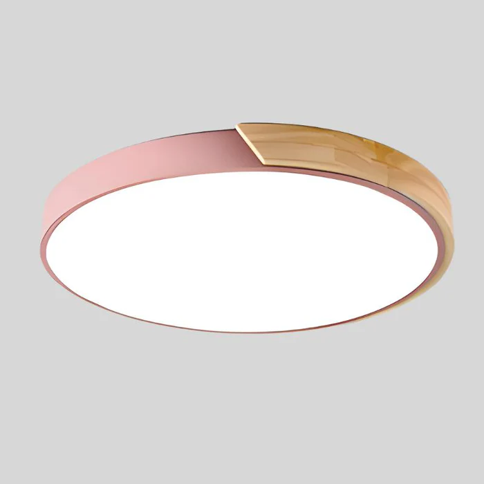 NordikBois™ – Plafonnier Moderne en Bois Ultra-Mince