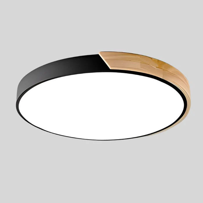 NordikBois™ – Plafonnier Moderne en Bois Ultra-Mince